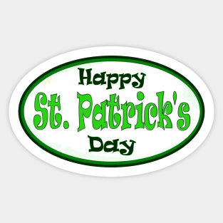 St Patrick s Day 17th March Ireland's Irish Saint Pat Sticker